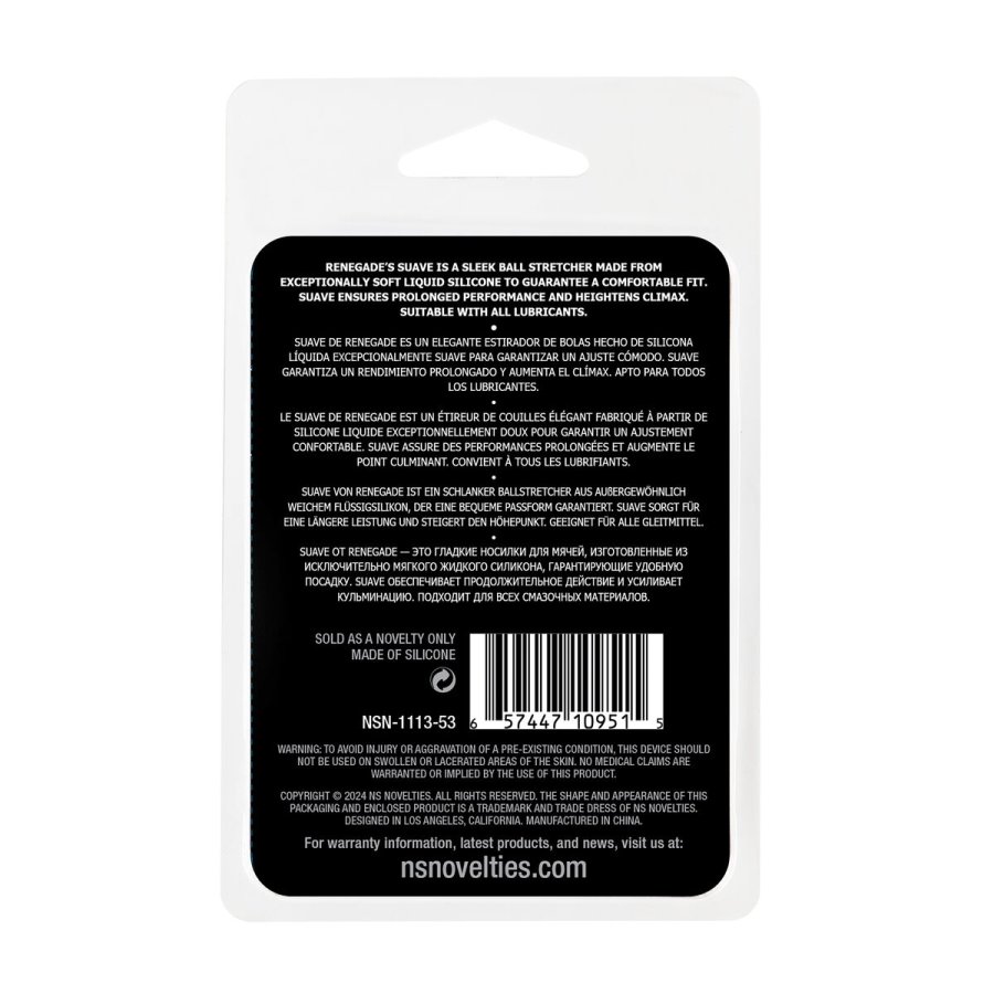 Penisringe NS Novelties Suave Sort #5