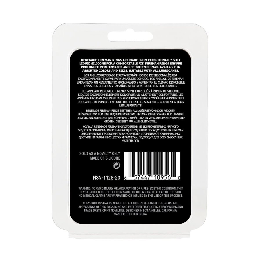 Penisringe NS Novelties Fireman Sort #11