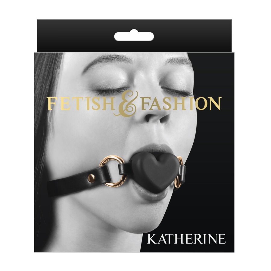 Mund Knebel NS Novelties Katherine gag heart #6