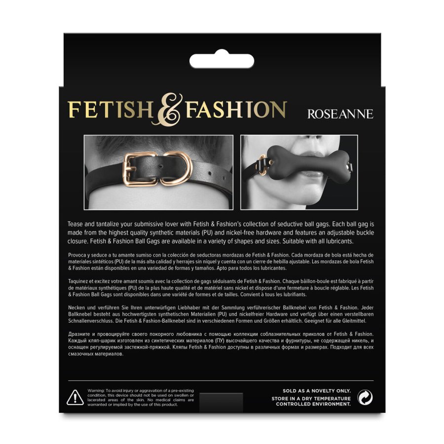 Mund Knebel NS Novelties Roseanne #3