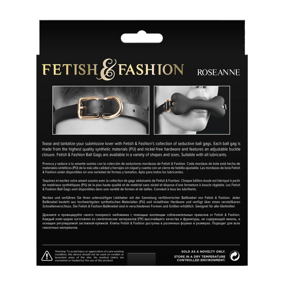 Mund Knebel NS Novelties Roseanne #4