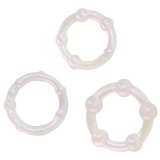 Penisringe NS Novelties Fantasia Hvid (S) (M) (L) #1