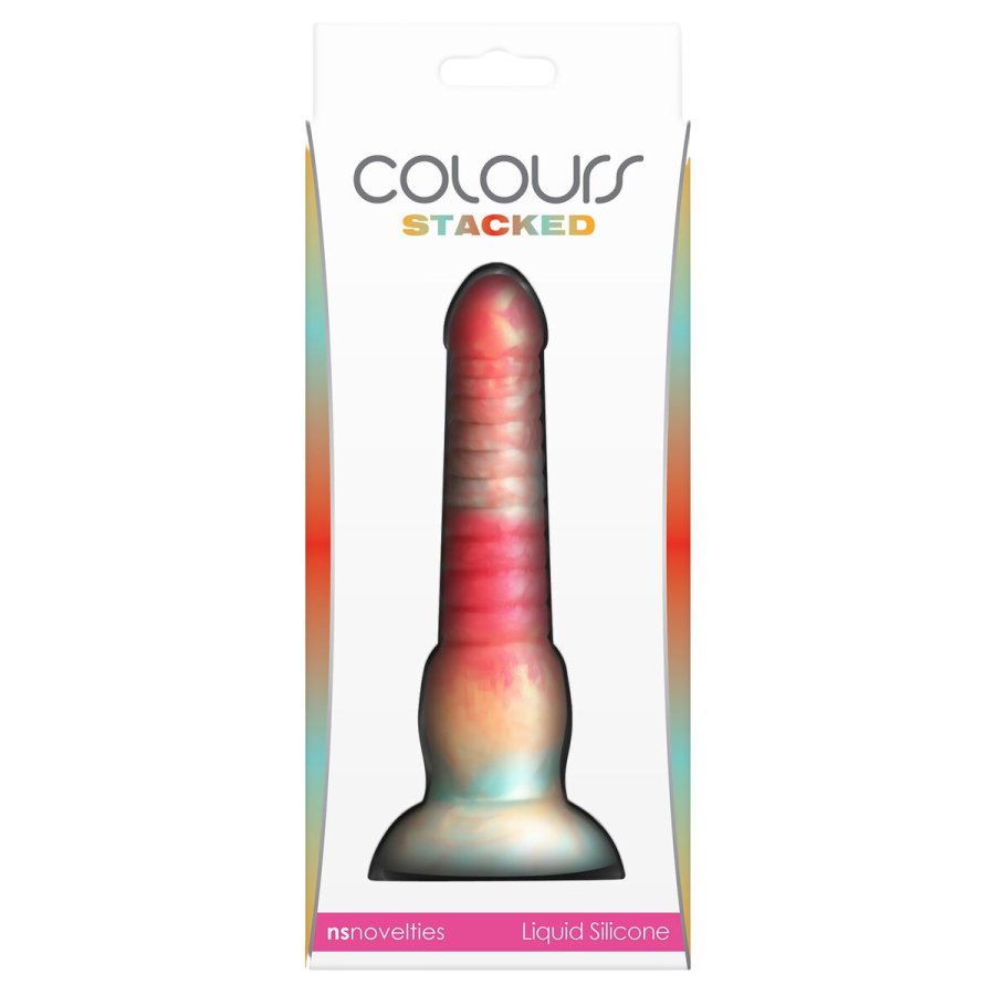 Dildo NS Novelties Colours Multifarvet  3,9 cm #3