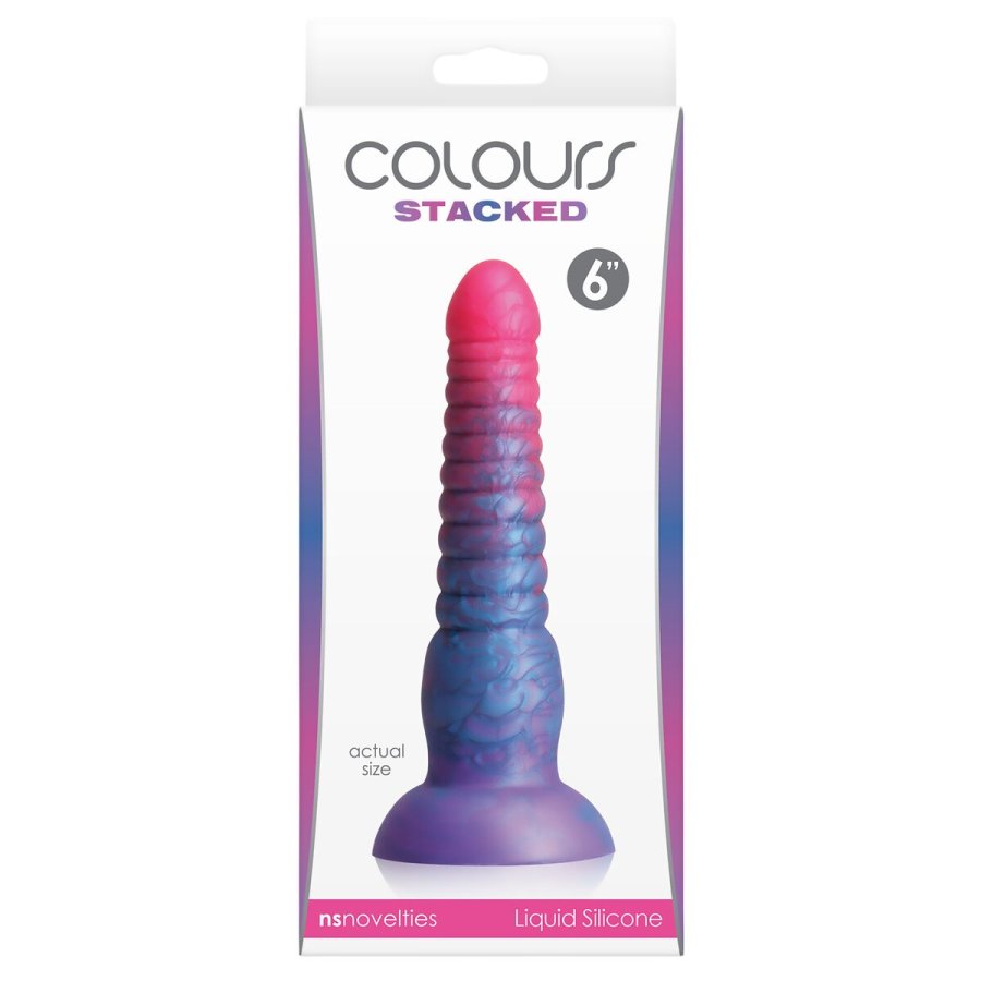 Dildo NS Novelties Colours Multifarvet  3,9 cm #4