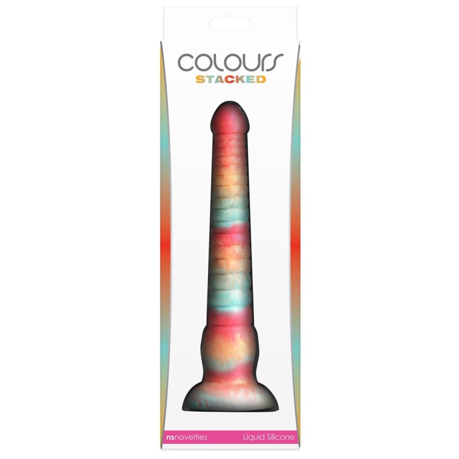 Dildo NS Novelties Colours Multifarvet  4,1 cm #3