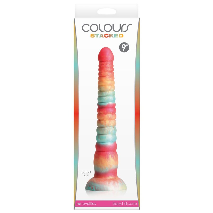 Dildo NS Novelties Colours Multifarvet  4,1 cm #4