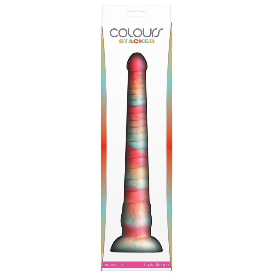 Dildo NS Novelties Colours Multifarvet  4,5 cm #3