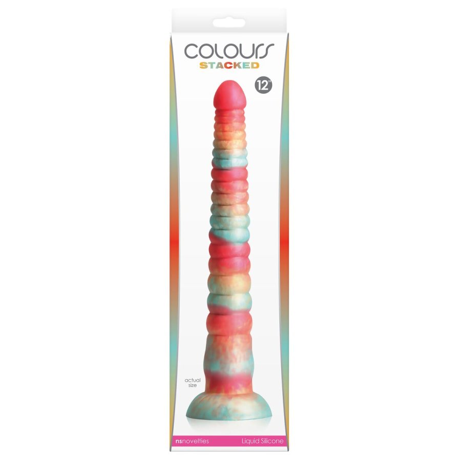Dildo NS Novelties Colours Multifarvet  4,5 cm #4