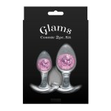 Anal plug NS Novelties Glams Pink 2 Dele (7 cm) (8 cm) #3