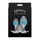 Anal plug NS Novelties Glams Bl� 2 Dele (7 cm) (8 cm) #3