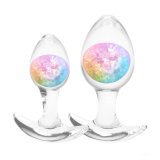 Anal plug NS Novelties Glams Multifarvet 2 Dele (7 cm) (8 cm) #1