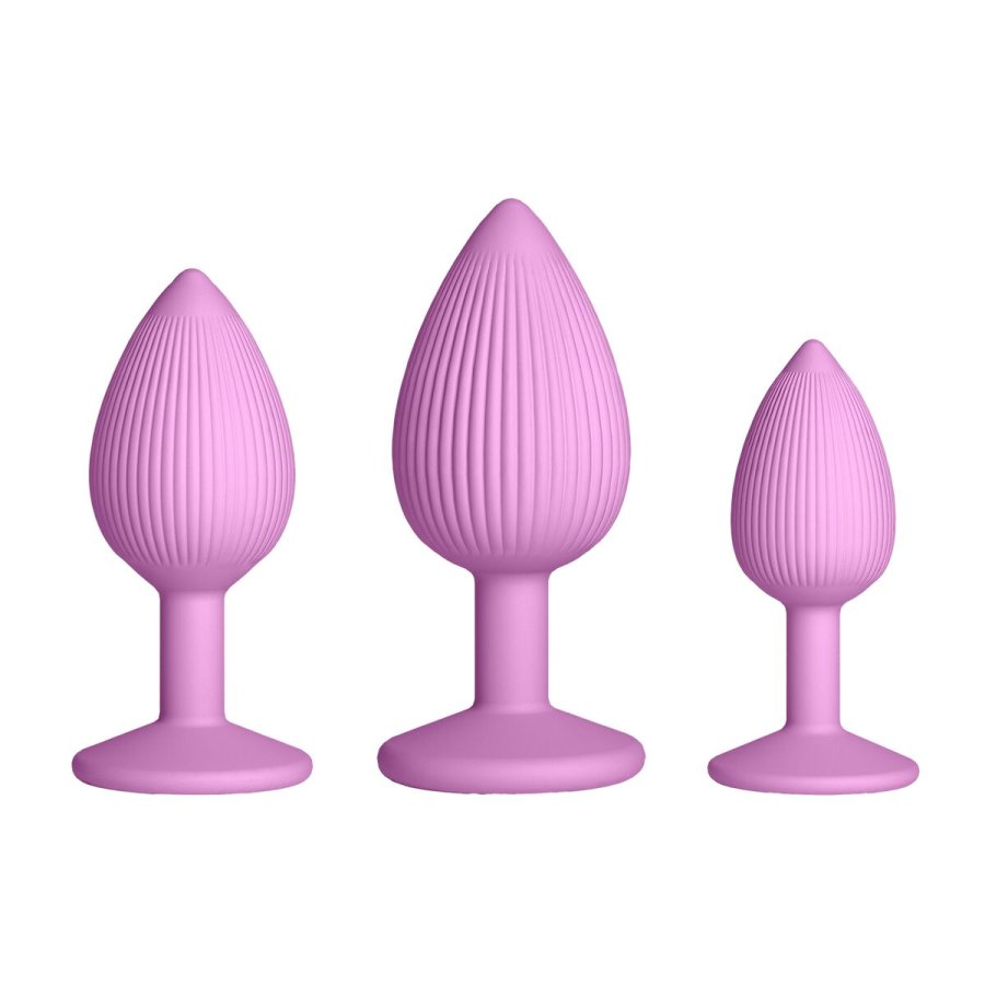Anal plug NS Novelties Inya Pink 3 Dele (7,6 cm) (8,5 cm) (6,3 cm) #1