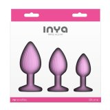 Anal plug NS Novelties Inya Pink 3 Dele (7,6 cm) (8,5 cm) (6,3 cm) #3