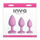 Anal plug NS Novelties Inya Pink 3 Dele (7,6 cm) (8,5 cm) (6,3 cm) #4