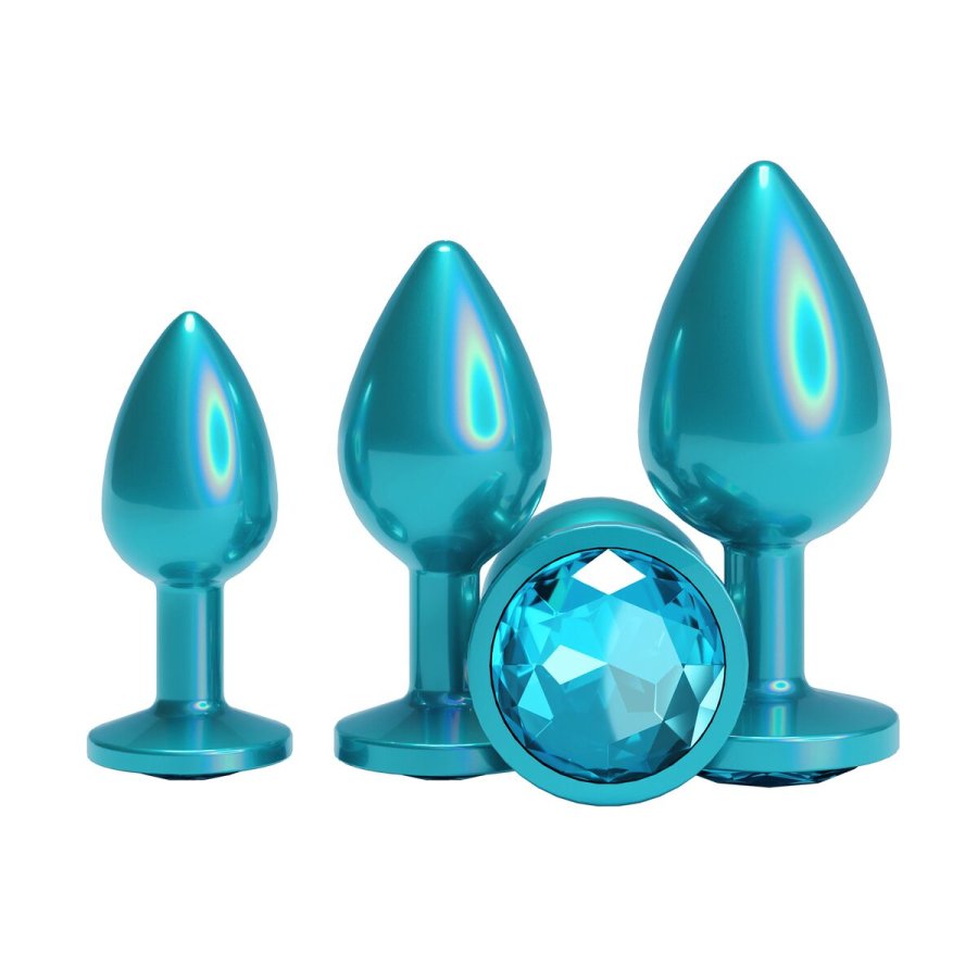 Anal plug NS Novelties Rear Assets Bl� 3 Dele (9,5 cm) (7 cm) (8,2 cm) #1