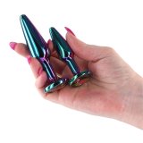 Anal plug NS Novelties Rear Assets Multifarvet 2 Dele (8,8 cm) (6,9 cm) #2