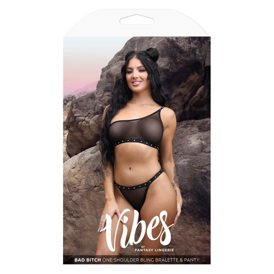 Undert�j S�t Fantasy Lingerie Sort (S/M) #5