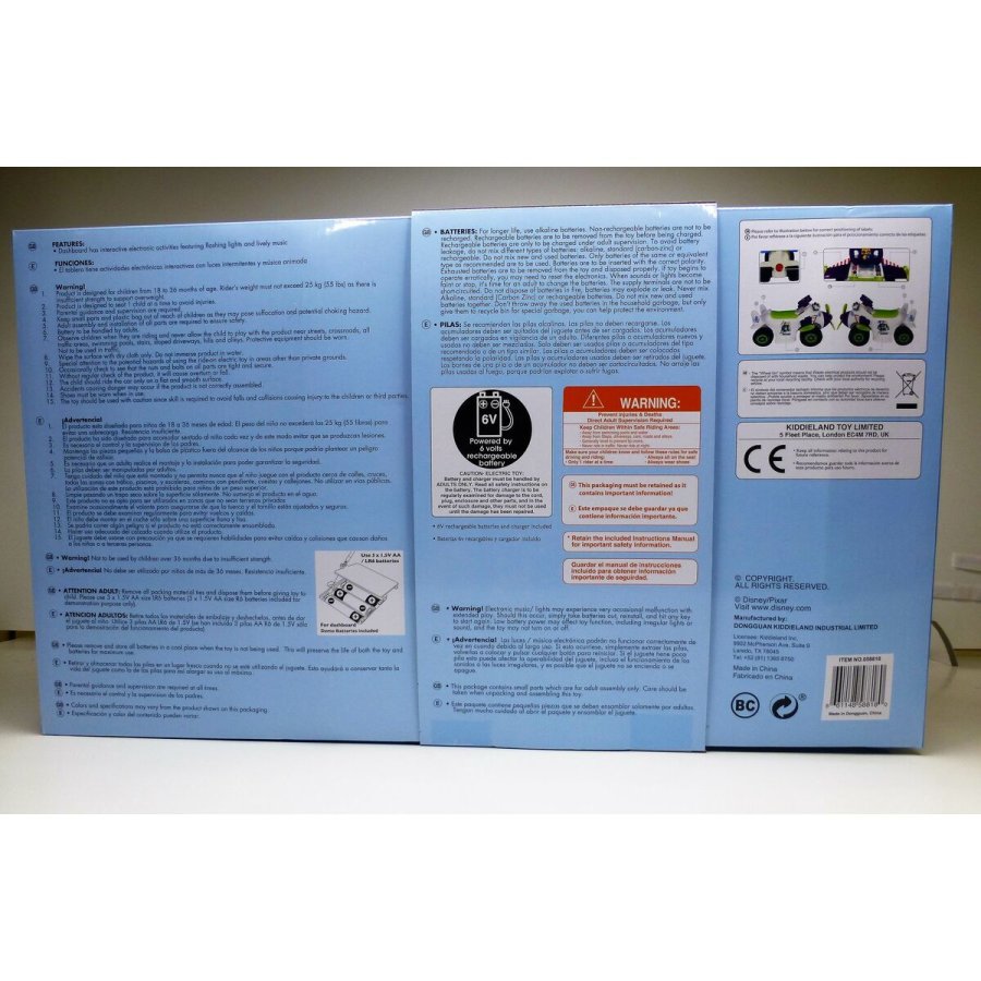 El-bil til brn Toy Story Batteri Lille Fly 6 V #7