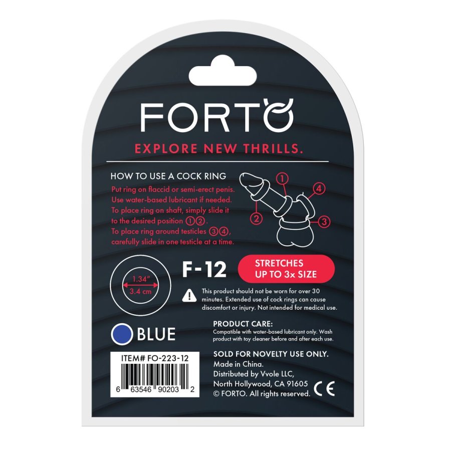 Penisringe Forto Bl  35 mm (Onesize) #5