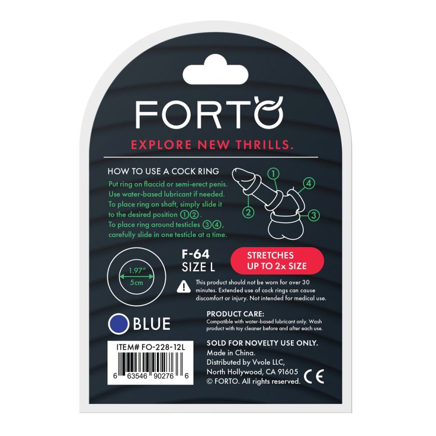 Penisringe Forto Bl L  50 mm #5