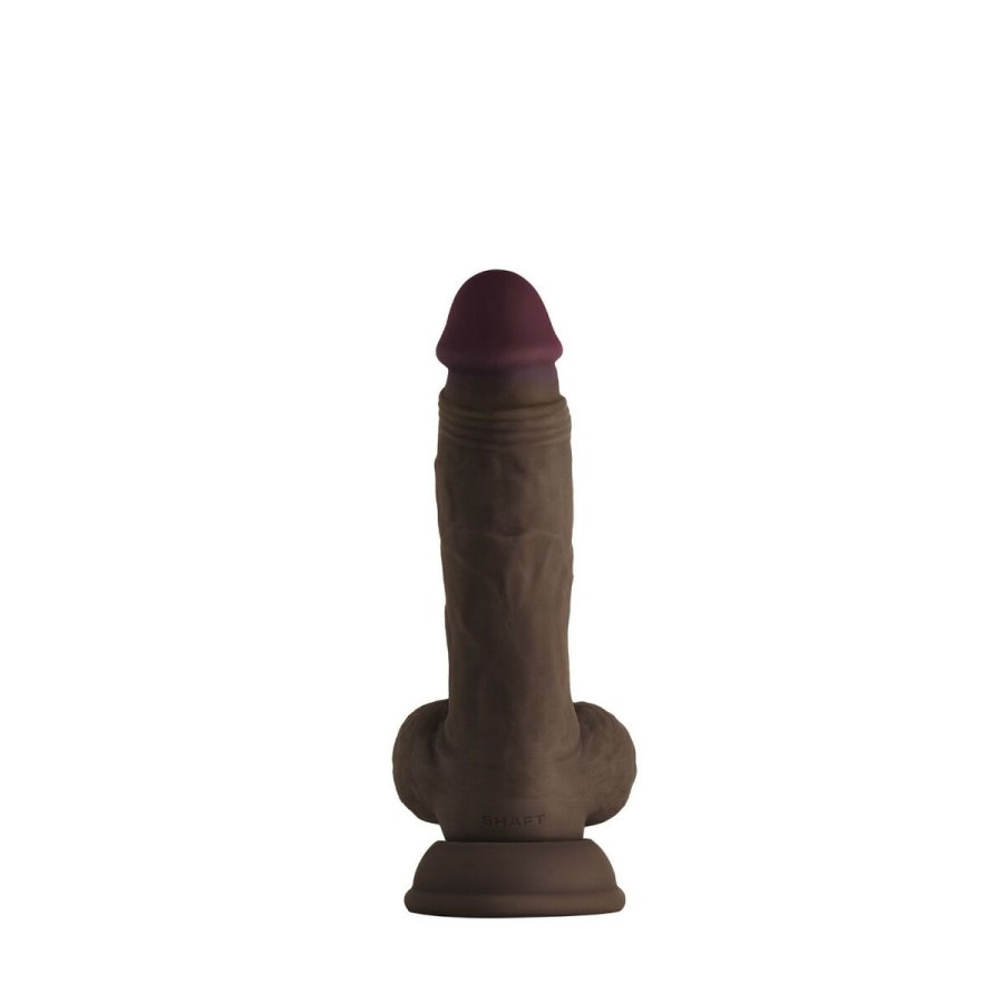 Realistisk Dildo Shaft MAHOGANY #5