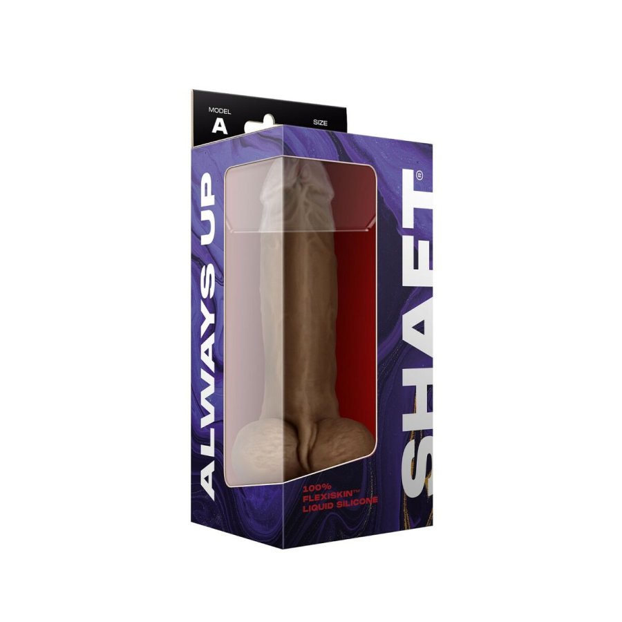 Realistisk Dildo Shaft DONG - OAK #5