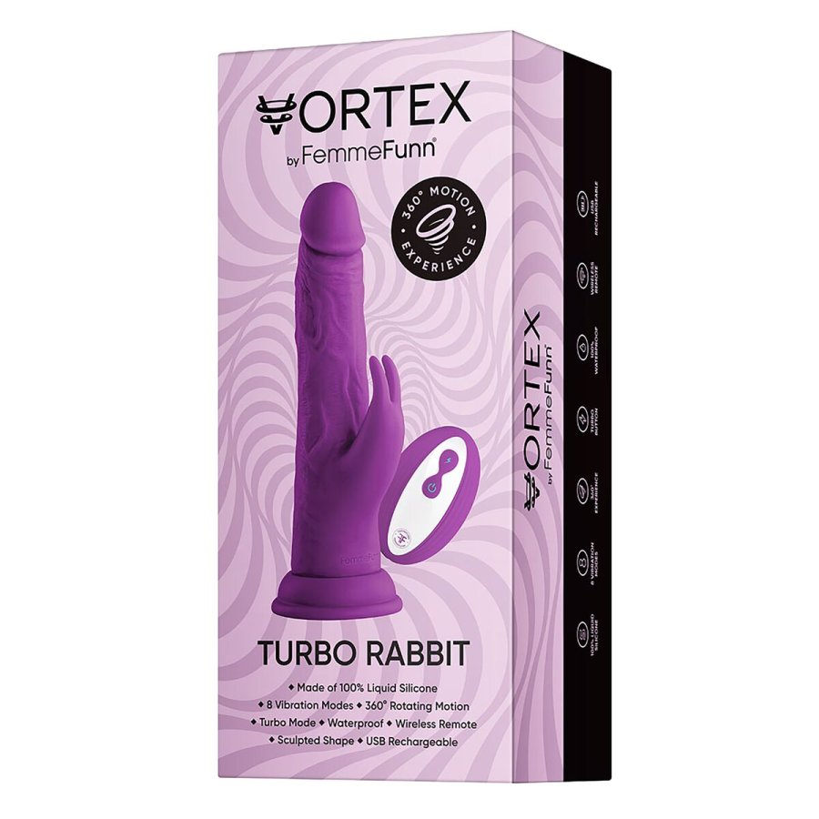 Realistisk Dildo FemmeFunn Lilla #13
