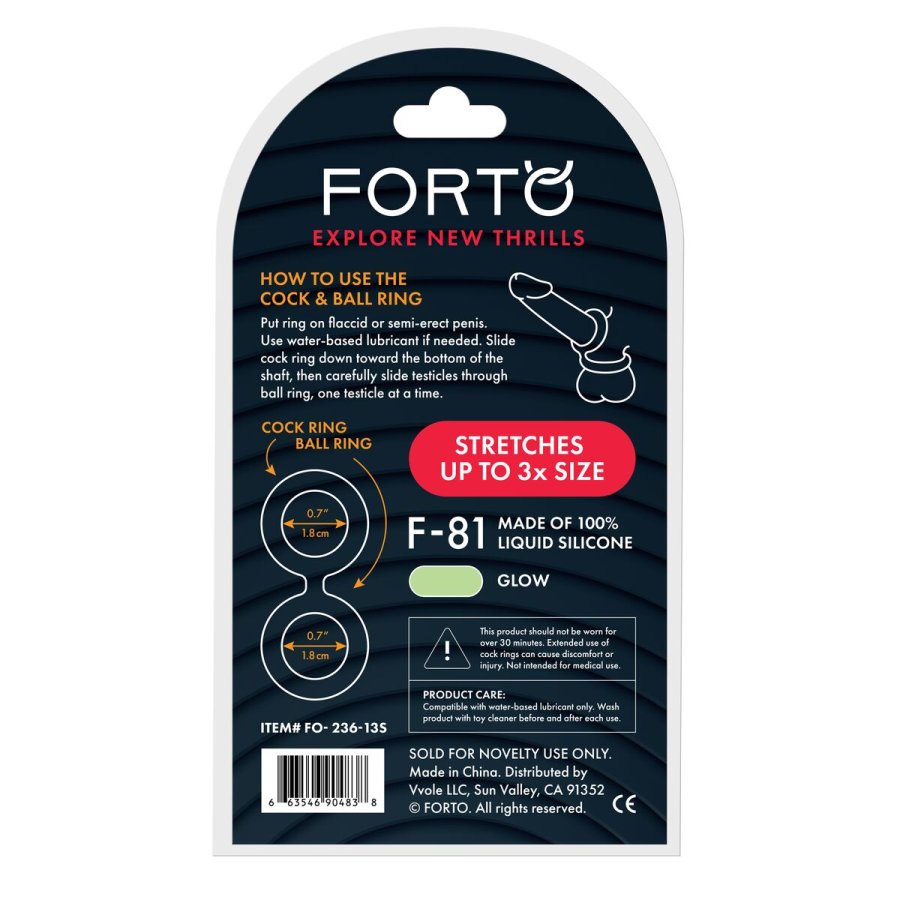 Penisringe Forto Hvid  44 mm (Onesize) #3