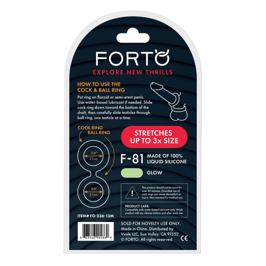 Penisringe Forto Hvid  47 mm (Onesize) #3