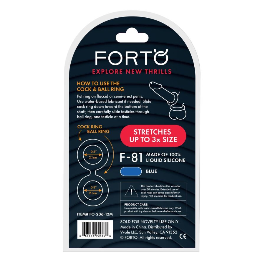 Penisringe Forto Bl  47 mm (Onesize) #3