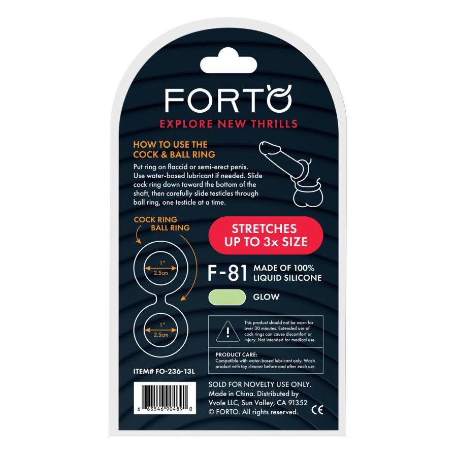Penisringe Forto Hvid  51 mm (Onesize) #3