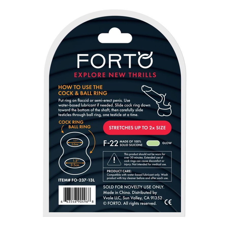 Penisringe Forto Hvid L #3