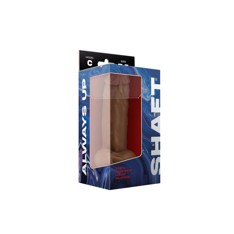 Realistisk Dildo Shaft DONG - OAK #3