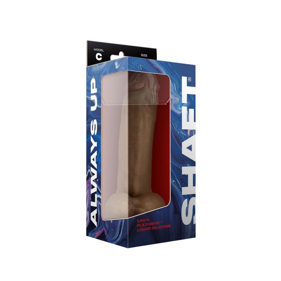 Realistisk Dildo Shaft DONG - OAK #3