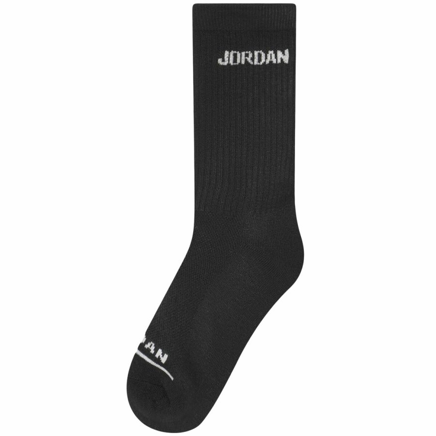 Sportsstrmper Jordan JHB JORDAN LEGEND CREW 6PK BJ0343 023 Sort Brns 6 enheder #2