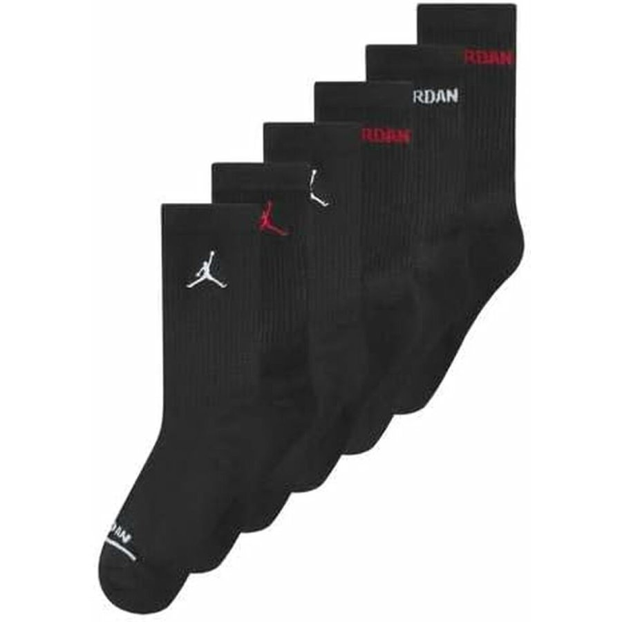 Sportsstrmper Jordan JHB JORDAN LEGEND CREW 6PK BJ0343 023 Sort Brns 6 enheder #1
