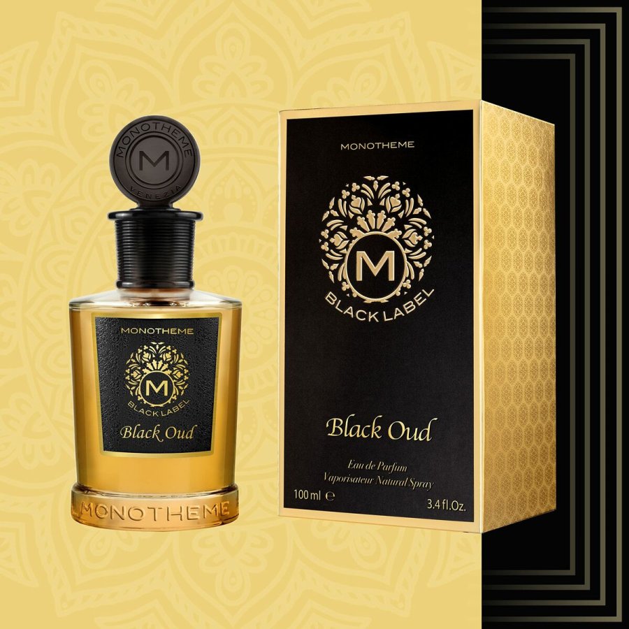 Unisex parfume Monotheme Venezia BLACK LABEL Black Oud EDP 100 ml #3