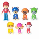 Samlerobjekter Spin Master MULTIPACK DE 7 FIGURAS DE RUEDAS DE RESCATE DE PAW Patrol #1