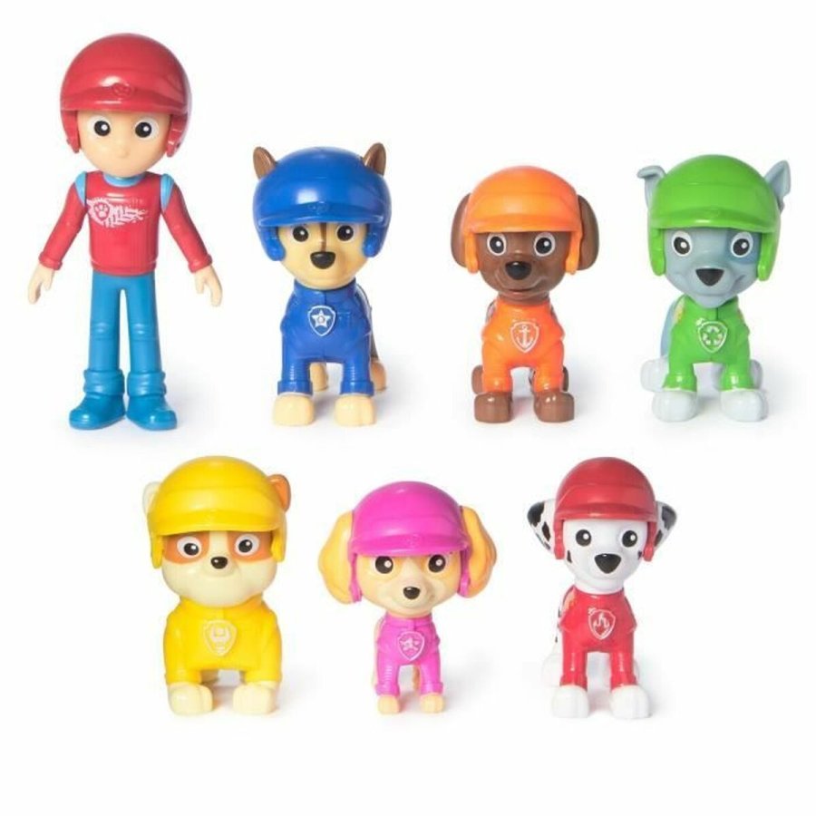 Samlerobjekter Spin Master MULTIPACK DE 7 FIGURAS DE RUEDAS DE RESCATE DE PAW Patrol #1