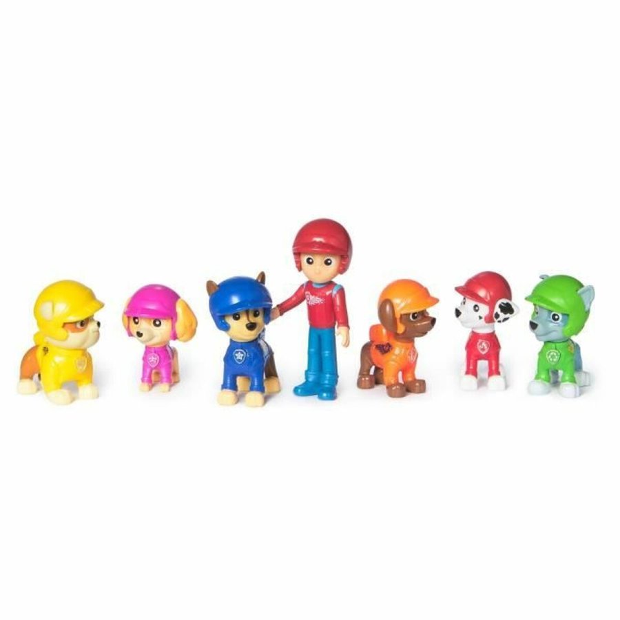 Samlerobjekter Spin Master MULTIPACK DE 7 FIGURAS DE RUEDAS DE RESCATE DE PAW Patrol #2