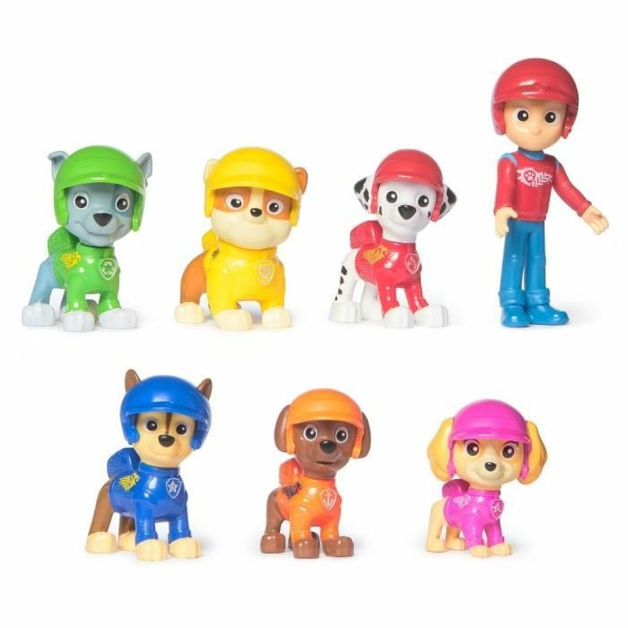 Samlerobjekter Spin Master MULTIPACK DE 7 FIGURAS DE RUEDAS DE RESCATE DE PAW Patrol #3