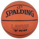 Basketball Spalding Layup TF-50 Multifarvet 5 Naturgummi #1