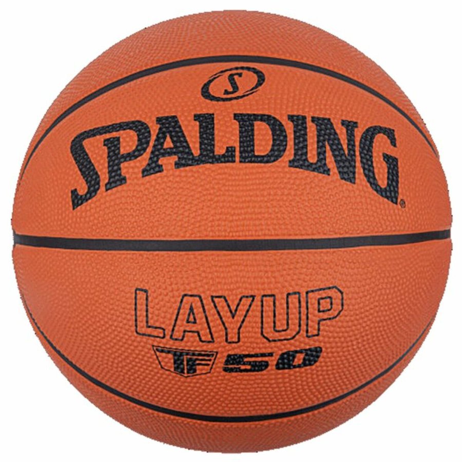 Basketball Spalding Layup TF-50 Multifarvet 5 Naturgummi #1
