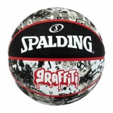 Basketball Spalding Black Red Graffiti Multifarvet 7 #1