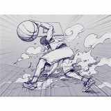Basketball Spalding Sketch Dribble Sort Naturgummi (Strrelse 7) #2