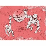 Basketball Spalding Sketch Dribble Rd Naturgummi (Strrelse 7) #3