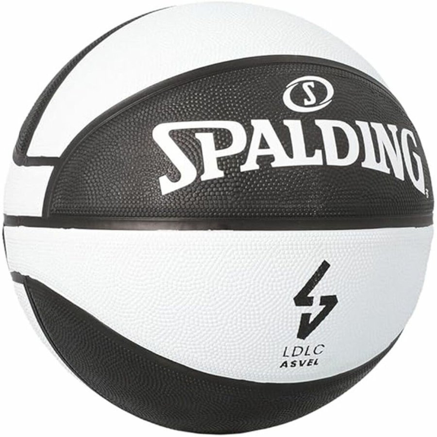 Basketball Spalding Asvel Sz7 Hvid Sort (Strrelse 7) #2