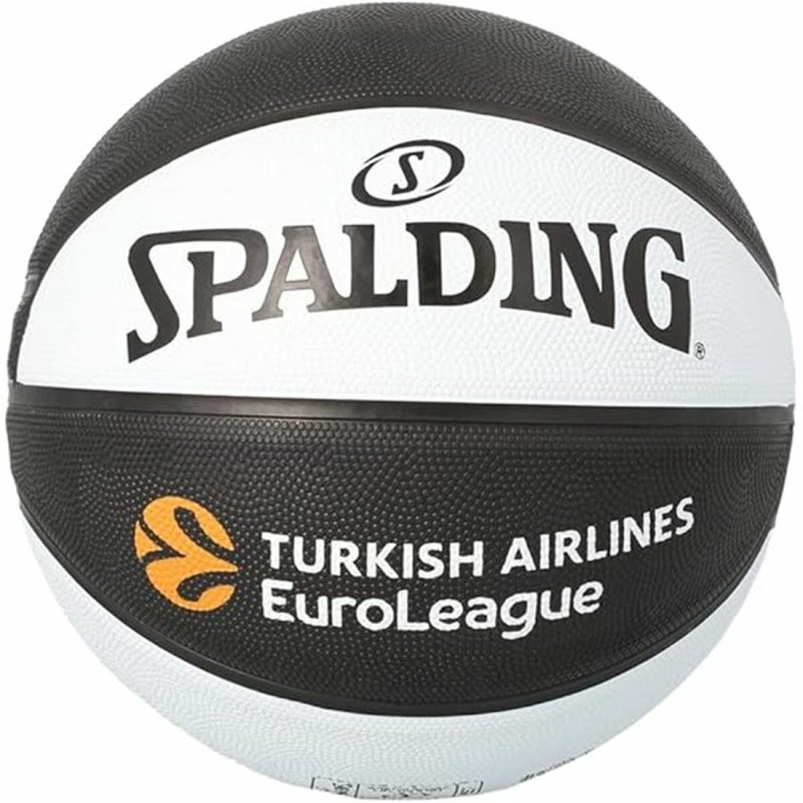 Basketball Spalding Asvel Sz7 Hvid Sort (Strrelse 7) #4