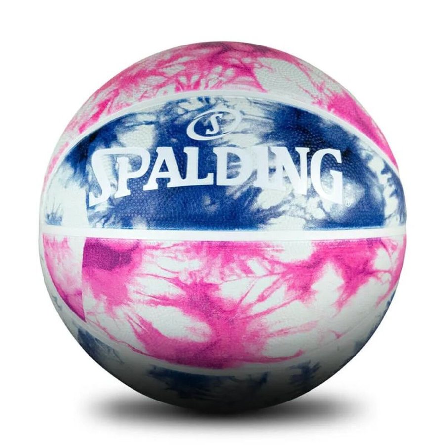 Basketball Spalding Tie Dye Sz6 Lilla 6 Naturgummi (St�rrelse 6) #2