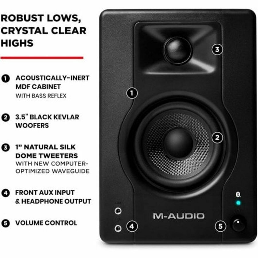 Cushions - puder M-Audio BX3 PAIRBT #7